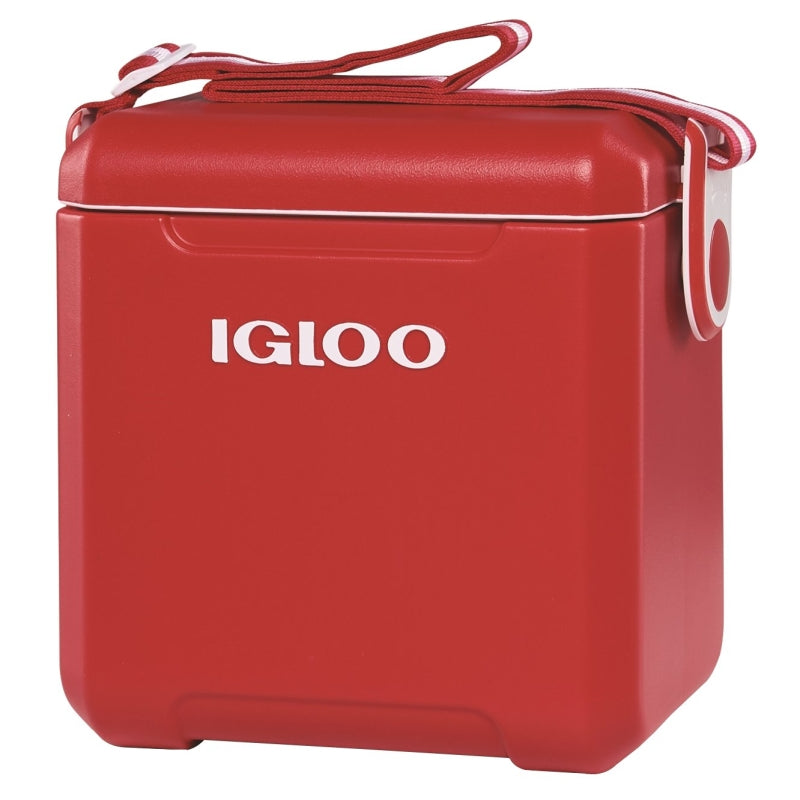 IGLOO Igloo 00032657 Tag Along Too Cooler, 14 Can Cooler, Plastic, Racer Red, 2 days Ice Retention OUTDOOR LIVING & POWER EQUIPMENT IGLOO