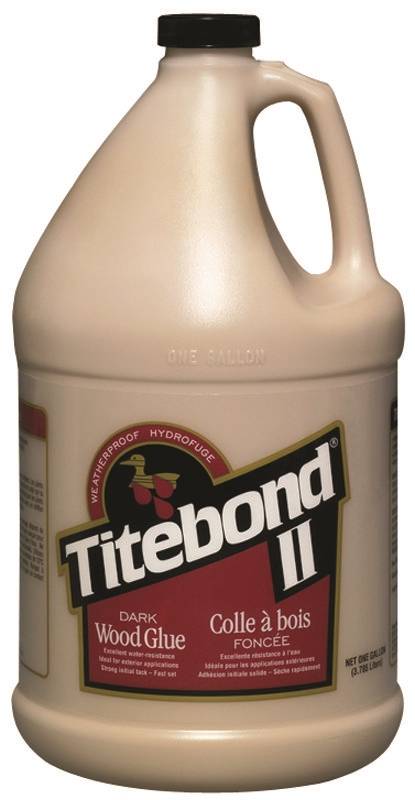 TITEBOND Titebond II 3706 Wood Glue, Brown, 1 gal Bottle PAINT TITEBOND   