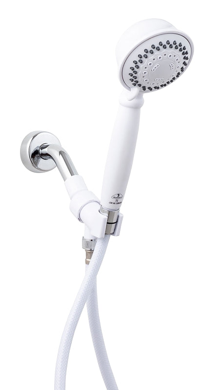 WHEDON PRODUCTS Whedon CMH2C Handheld Shower, 2.5 gpm, 5-Spray Function, Plastic, 59 in L Hose PLUMBING, HEATING & VENTILATION WHEDON PRODUCTS
