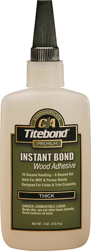 TITEBOND Titebond 6222 Wood Glue, Clear, 4 oz Bottle PAINT TITEBOND   