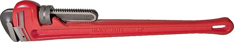SUPERIOR TOOL Superior Tool 02824 Pipe Wrench, 3 in Jaw, 24 in L, Straight Jaw, Iron, Epoxy-Coated TOOLS SUPERIOR TOOL   