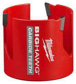 MILWAUKEE Milwaukee Big Hawg 49-56-9230 Hole Saw, 3 in Dia, 2.34 in D Cutting, 5/8-18 Arbor, 3 TPI, Carbide Cutting Edge TOOLS MILWAUKEE