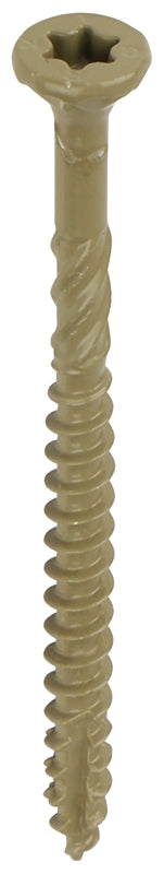 GRK FASTENERS GRK Fasteners 10903 Deck Elite Screw, #9 Thread, 3 in L, Coarse Thread, Bugle Head, Star Drive, Steel, Polymer HARDWARE & FARM SUPPLIES GRK FASTENERS