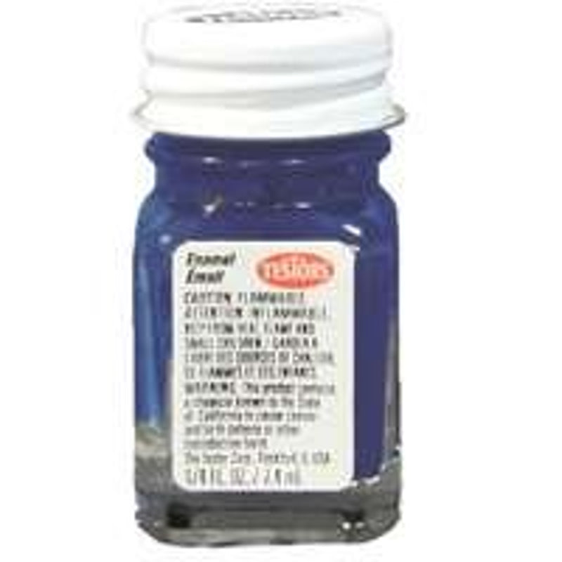 TESTORS Testors 1111TT Craft Paint, Gloss, Dark Blue, 0.25 oz, Bottle PAINT TESTORS   