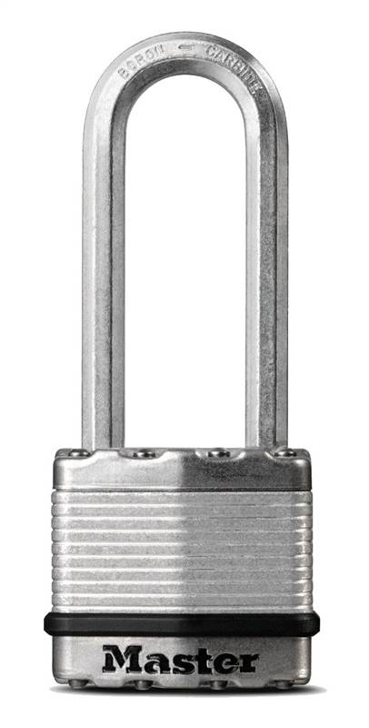 MASTER LOCK Master Lock Magnum Series M1XKADLJ Padlock, Keyed Different Key, 5/16 in Dia Shackle, 2-1/2 in H Shackle, Zinc HARDWARE & FARM SUPPLIES MASTER LOCK