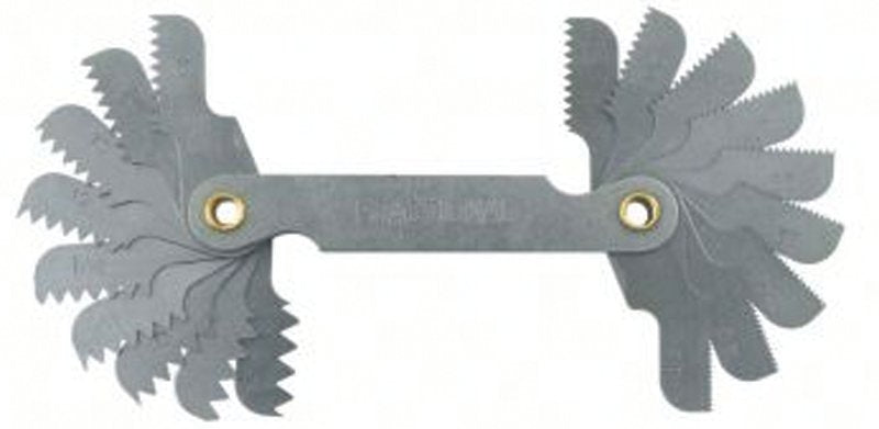 IRWIN Irwin 12018 Thread Pitch Gauge, 18-Leaf TOOLS IRWIN
