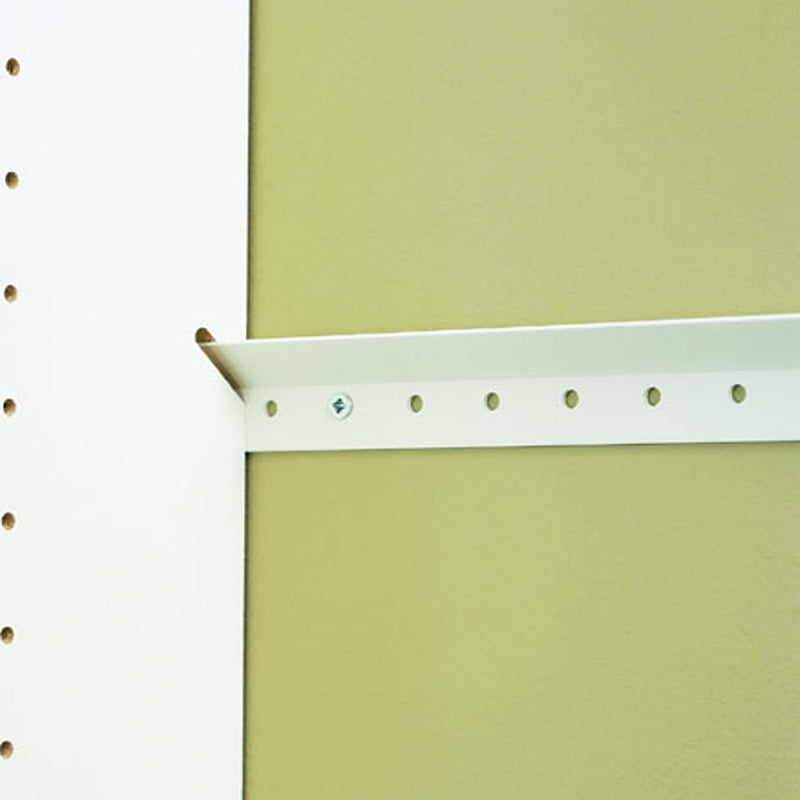 STOW Easy Track RE1048 Rail, 14 ga Thick Material, 48 in W, Steel HARDWARE & FARM SUPPLIES STOW