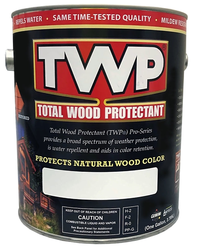 TWP (AMTECO) TWP 100 Series TWP-103-1 Wood Preservative, Dark Oak, Liquid, 1 gal, Can PAINT TWP (AMTECO)   