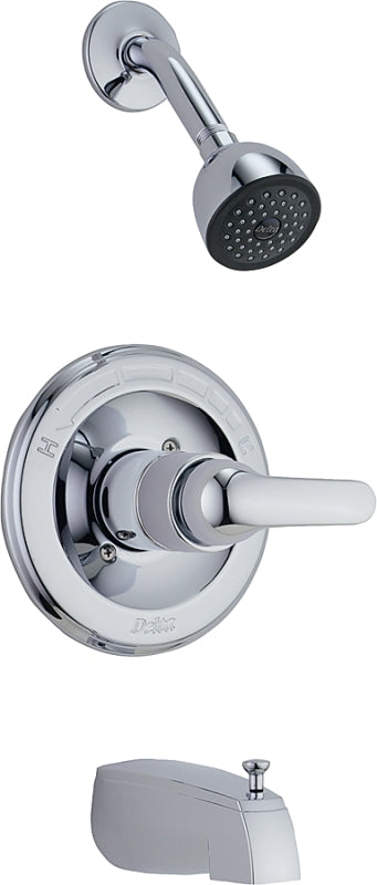 PEERLESS FAUCET Peerless P188720 Tub and Shower Faucet, 1-Spray Setting, Brass, Chrome-Plated PLUMBING, HEATING & VENTILATION PEERLESS FAUCET