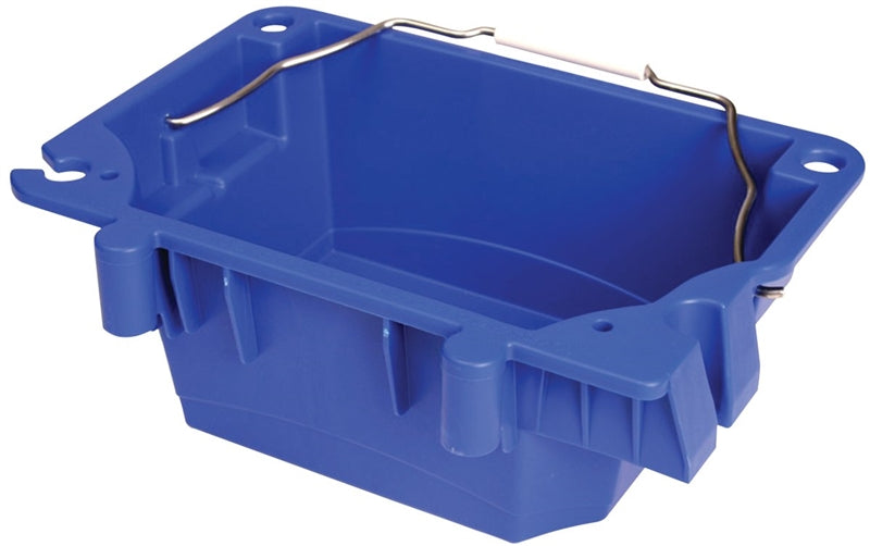 WERNER Werner AC52-UB Utility Bucket, Lock-in, Stepladder, Plastic/Polymer, Blue PAINT WERNER   