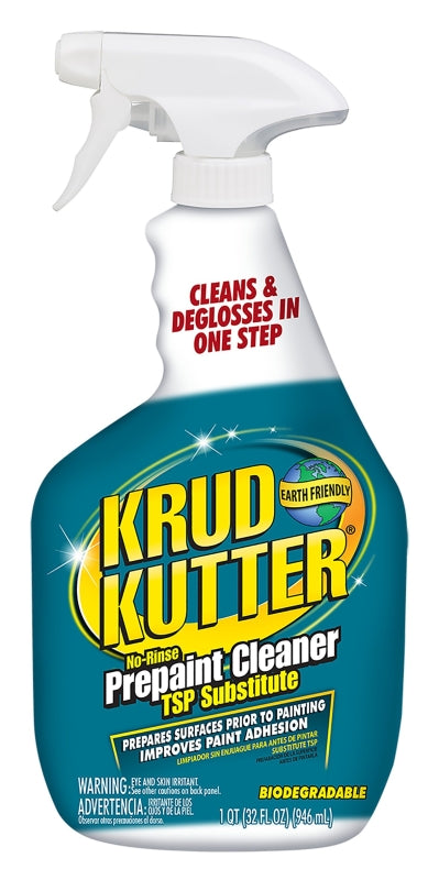 KRUD KUTTER Krud Kutter PC326 Deglosser/Cleaner, Liquid, 32 oz CLEANING & JANITORIAL SUPPLIES KRUD KUTTER