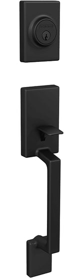 DEXTER BY SCHLAGE Schlage J Series JH58 SUT 622 Combination Lockset, Mechanical Lock, Grip Only Handle, Matte Black, 3 Grade, Metal HARDWARE & FARM SUPPLIES DEXTER BY SCHLAGE