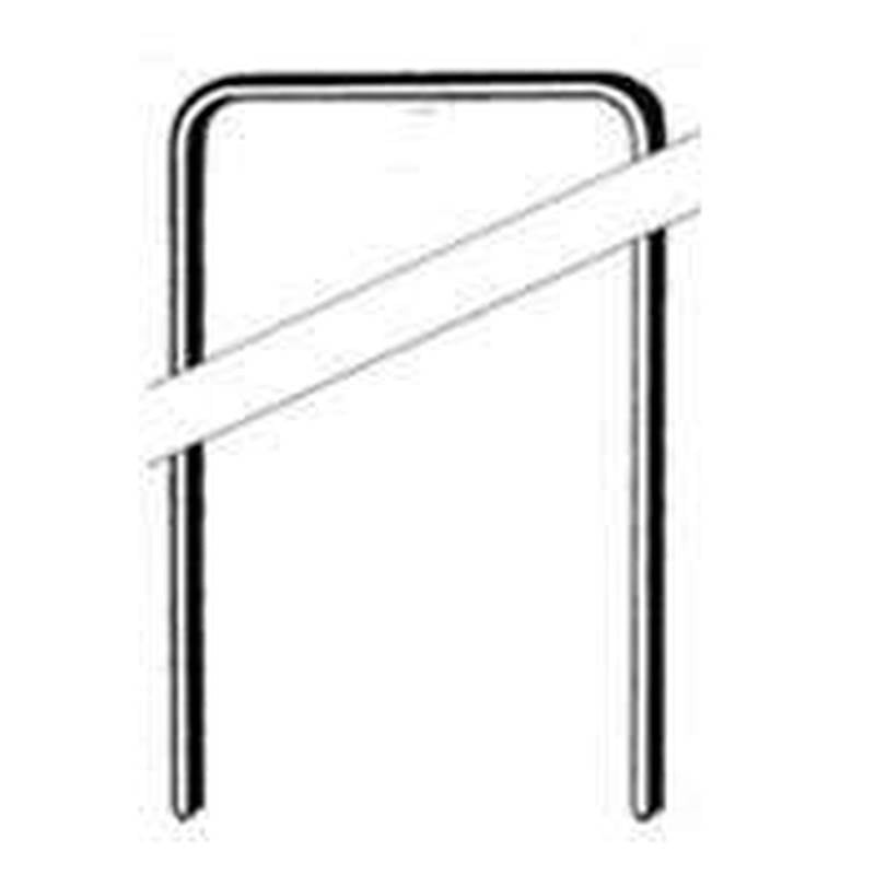 STINGER ProFIT 940042 Felt Staple, 3/8 in W Crown, 3/8 in L Leg, 21 Gauge, Electro-Galvanized HARDWARE & FARM SUPPLIES STINGER