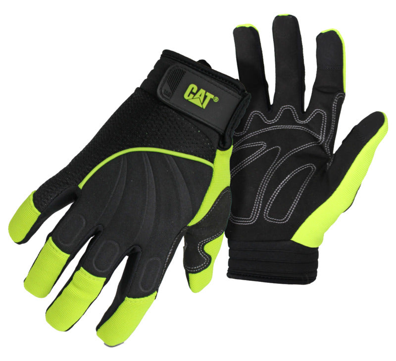 CAT GLOVES & SAFETY GLOVES MECHANIC SYN PALM XL CLOTHING, FOOTWEAR & SAFETY GEAR CAT GLOVES & SAFETY