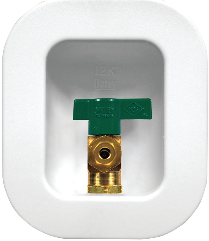 OATEY Oatey 39114/39158 Ice Maker Outlet Box, 1/4 in Connection, PEX