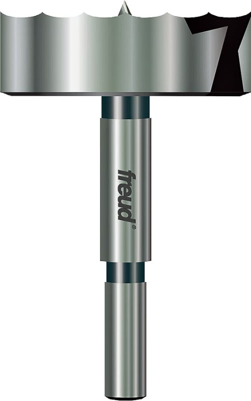 FREUD Freud Precision Shear PB-016 Forstner Bit, 2-1/8 in Dia, 3-1/2 in OAL, 3/8 in Dia Shank TOOLS FREUD