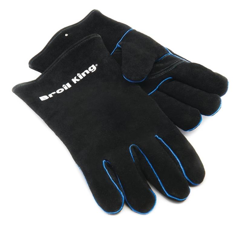 ONWARD MFG Broil King 60528 Grill Gloves, Leather, Black OUTDOOR LIVING & POWER EQUIPMENT ONWARD MFG   