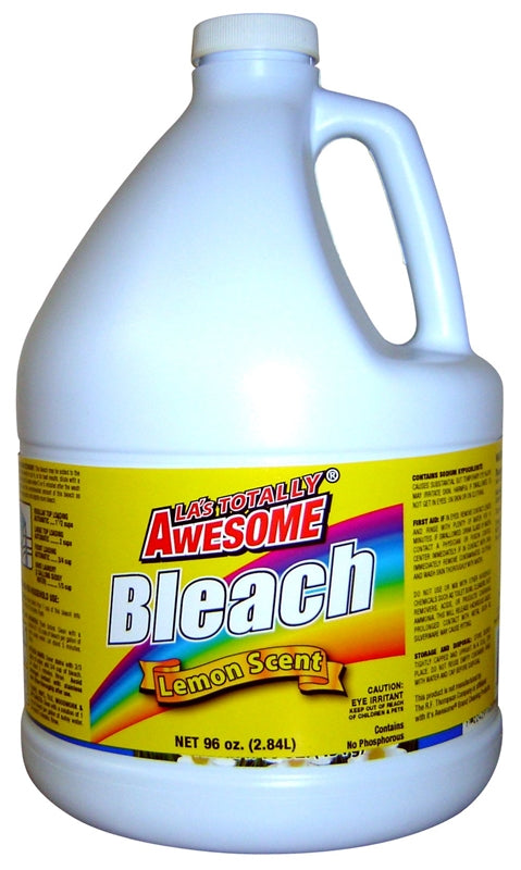 AWESOME PRODUCTS LA's TOTALLY AWESOME 32 Bleach Liquid, Lemon CLEANING & JANITORIAL SUPPLIES AWESOME PRODUCTS   