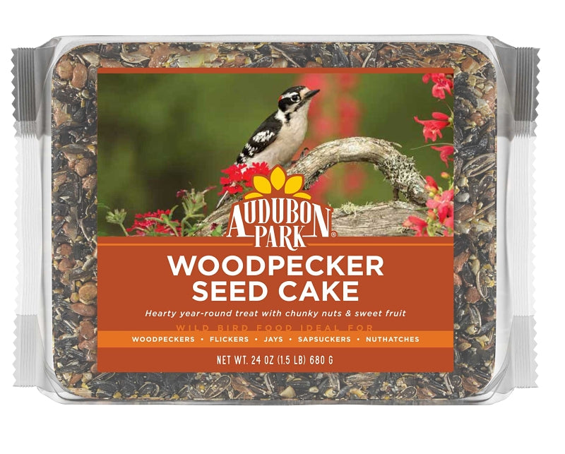 AUDOBON PARK Audubon Park 14356 Woodpecker Seed Cake, 24 oz