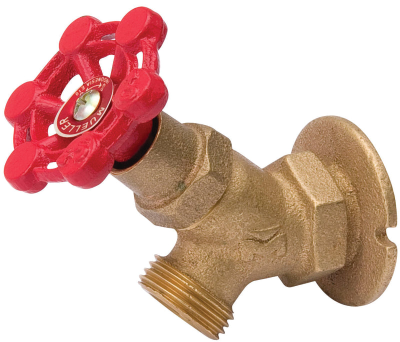 B & K INDUSTRIES B & K 108-014 Heavy-Duty Sillcock Valve, 3/4 x 3/4 in Connection, FPT x Male Hose, 125 psi Pressure, Brass Body PLUMBING, HEATING & VENTILATION B & K INDUSTRIES