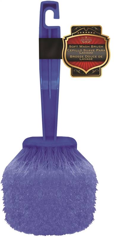 SM ARNOLD SM Arnold SELECT 25-615 Washing Brush, 2 in L Trim, 9-1/2 in OAL, Polypropylene Trim, Blue Handle AUTOMOTIVE SM ARNOLD   