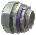 HALEX Halex 16210 Conduit Connector, 1 in Compression, 1.81 in OD, Zinc ELECTRICAL HALEX