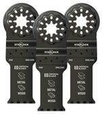 IMPERIAL BLADES Imperial Blades Starlock IBSL330-3 Standard Blade, Bi-Metal, 18 TPI, 3/PK TOOLS IMPERIAL BLADES