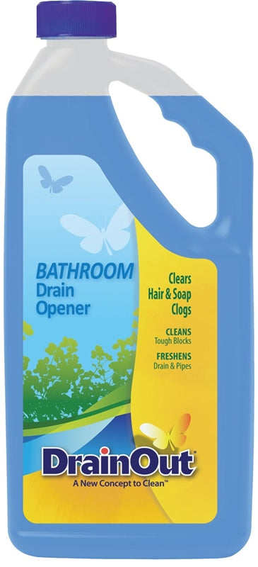 GLISTEN Drain OUT DOB0632N Drain Opener, Liquid, Blue, Citrus, 32 oz Bottle PLUMBING, HEATING & VENTILATION GLISTEN