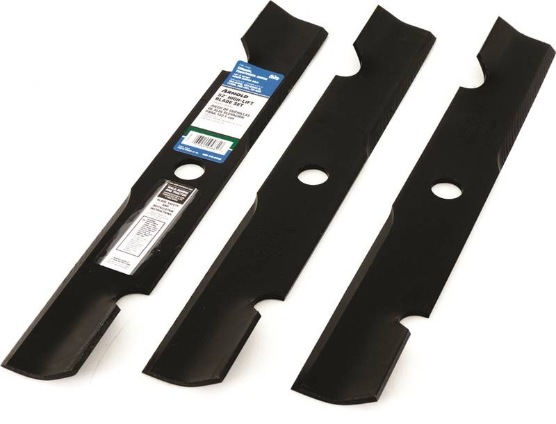 ARNOLD Arnold 490-110-0162 Blade Set, 52 in L, For: Exmark, Toro/Wheel Horse Tractors
