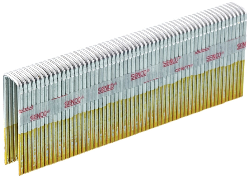 SENCO Senco Q17BAB Wire Staple, 7/16 in W Crown, 1-1/2 in L Leg, 15, Galvanized HARDWARE & FARM SUPPLIES SENCO