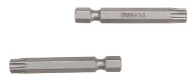 IRWIN Irwin 93327 Power Bit, T25 Drive, Torx Drive, 1/4 in Shank, Hex Shank, 1-15/16 in L, S2 Steel, 5/PK HARDWARE & FARM SUPPLIES IRWIN