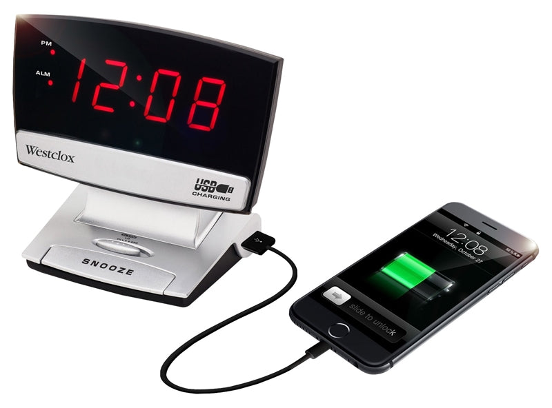 WESTCLOX Westclox 71014X Alarm Clock, LED Display HOUSEWARES WESTCLOX   