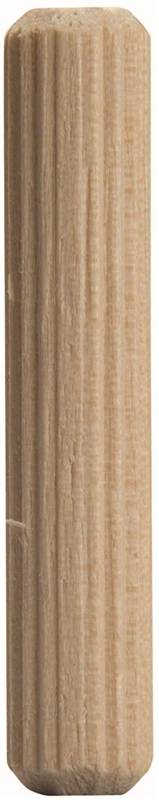 WADDELL Waddell 874F DP-10 Dowel Pin, 1/4 in Dia, 1-1/4 in L, Hardwood AUTOMOTIVE WADDELL