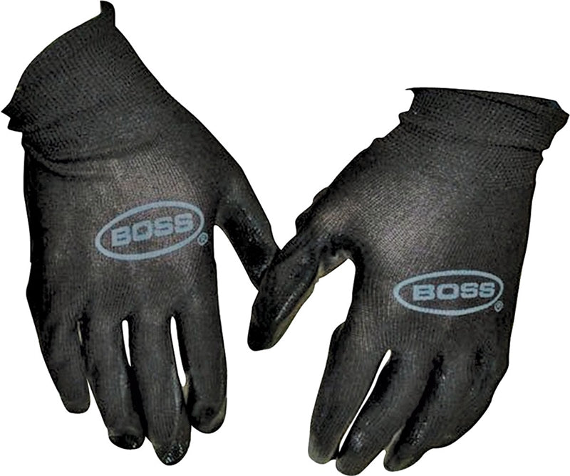 BOSS MFG Boss Grip Series B31091-L-5P Coated Gloves, Men's, L, 8 to 8-3/8 in L, Elastic Knit Wrist Cuff, Nitrile Coating CLOTHING, FOOTWEAR & SAFETY GEAR BOSS MFG