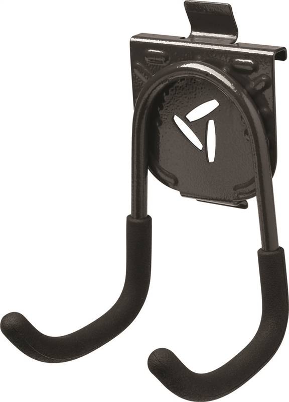 GLADIATOR Gladiator GAWUXXUHRH Utility Hook, 50 lb, Steel, Granite, Powder-Coated HARDWARE & FARM SUPPLIES GLADIATOR