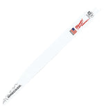 MILWAUKEE Milwaukee The WRECKER 48-00-5711 Reciprocating Saw Blade, 1 in W, 12 in L, 7/11 TPI, Bi-Metal Cutting Edge TOOLS MILWAUKEE