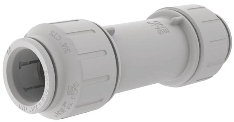 SHARKBITE John Guest 3/4SCP Connector, 3/4 in, CTS, PEX, 160 psi Pressure PLUMBING, HEATING & VENTILATION SHARKBITE