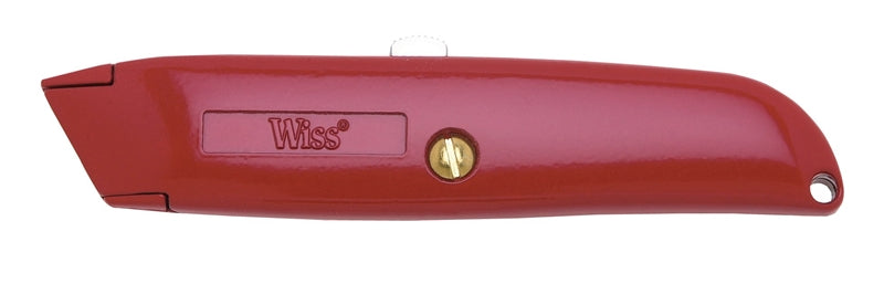 WISS Crescent Wiss WK8V Utility Knife with Three Blade, Red Handle TOOLS WISS