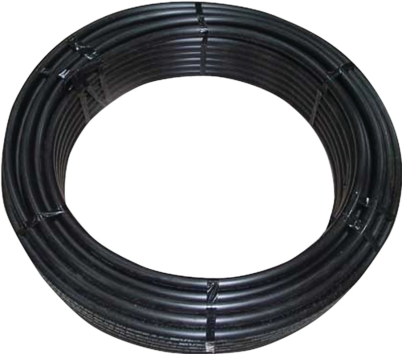 CRESLINE Cresline SPARTAN 100 Series 20010 Pipe Tubing, 1/2 in, Plastic, Black, 100 ft L