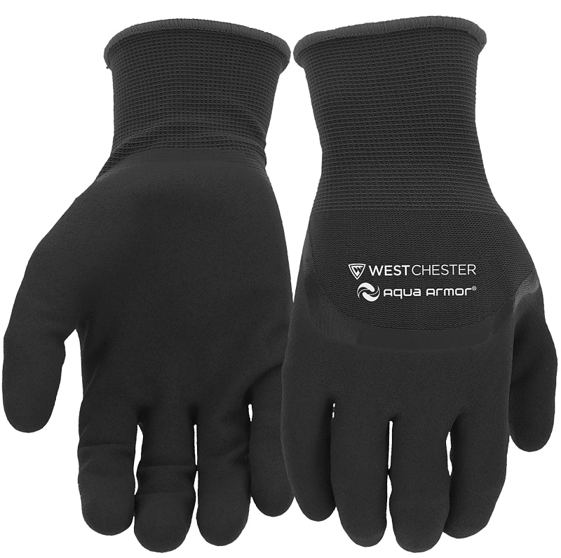 BOSS MFG Boss 93065XL Coated Gloves, XL, Nitrile Coating, Nylon, Black