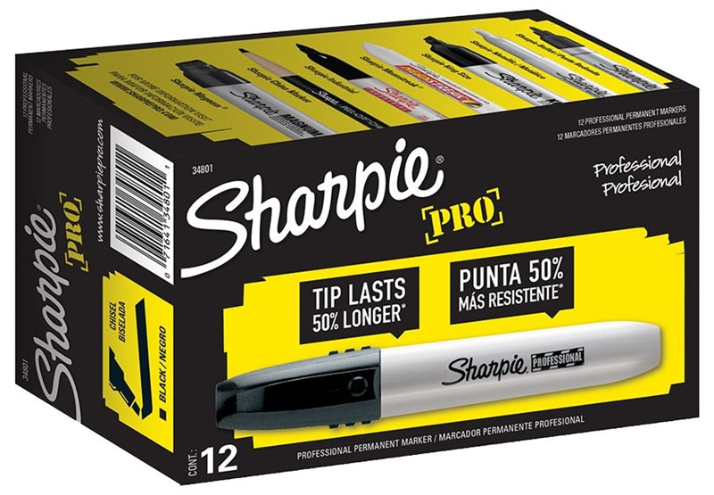 SHARPIE Sharpie Pro Series 2018326 Permanent Marker, Black HARDWARE & FARM SUPPLIES SHARPIE