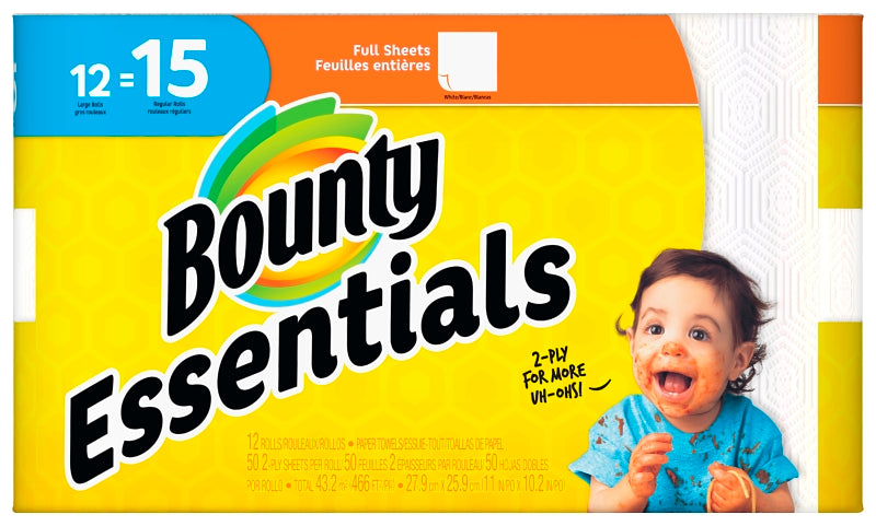 BOUNTY Bounty 77080 Full Sheet Paper Towel CLEANING & JANITORIAL SUPPLIES BOUNTY   