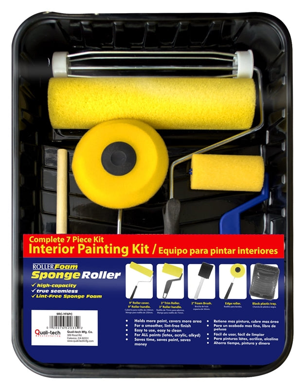 ROLLERLITE Quali-Tech 9RC-YF6PC Foam Kit PAINT ROLLERLITE