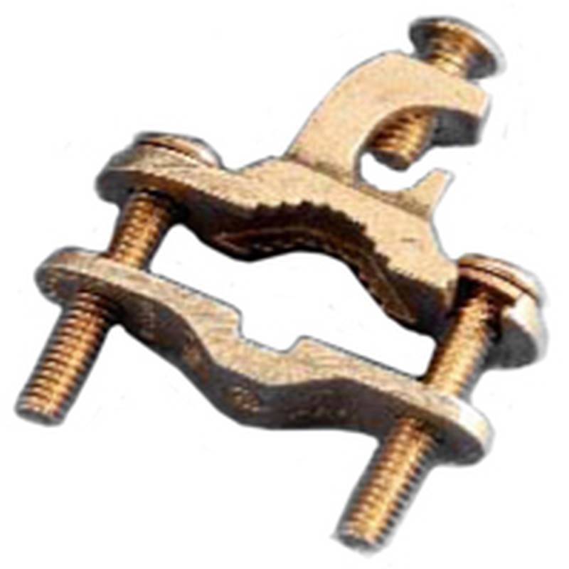 ERICO nVent ERICO EK16 Parallel Ground Clamp, Clamping Range: 1/2 to 1 in, #10 to 2 AWG Wire, Bronze ELECTRICAL ERICO