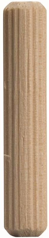 WADDELL Waddell 878F DP-10 Dowel Pin, 1/2 in Dia, 2 in L, Hardwood AUTOMOTIVE WADDELL