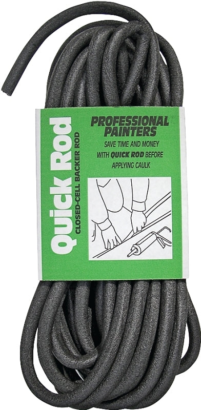 QUICK R PRODUCTS Quick R BR58060 Backer Rod, 5/8 in Dia, 60 ft L HARDWARE & FARM SUPPLIES QUICK R PRODUCTS   