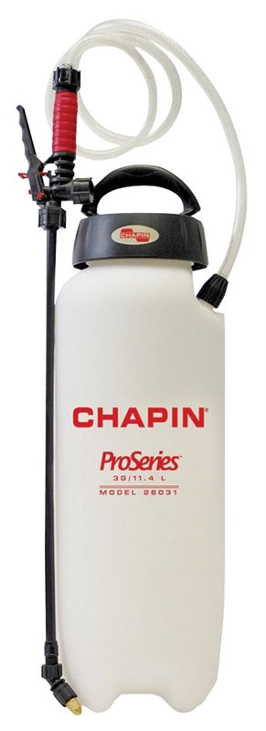 CHAPIN Chapin 26031XP Compression Sprayer, 3 gal Tank, Poly Tank, 48 in L Hose