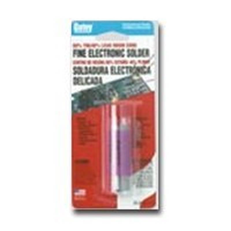 OATEY Oatey 53185 Rosin Core Solder, Silver, 0.8 oz, Carded, Solid, 361 to 375 deg F Melting Point