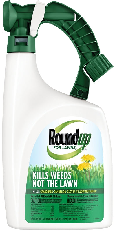 ROUNDUP Roundup 5008810 Weed Killer, Liquid, 32 oz Bottle LAWN & GARDEN ROUNDUP
