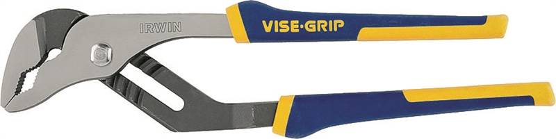 IRWIN Irwin 2078512 Groove Joint Plier, 12 in OAL, 2-1/4 in Jaw Opening, Blue/Yellow Handle, Cushion-Grip Handle TOOLS IRWIN